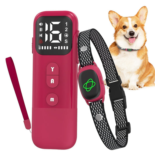Remote Training Collar no harm waterproof anti bark with vibration and beep modes