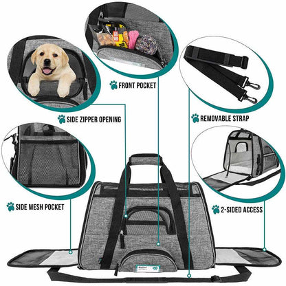 Airline Approved Pet Carrier for Cats and small dogs