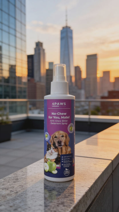 No Chew for you, Mate! Anti-Chew Bitter Deterrent and Spray for Cats and Dogs