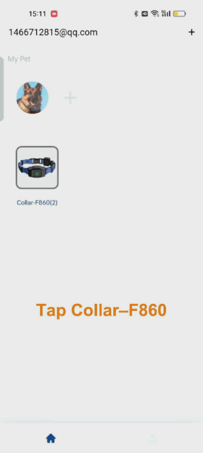 GPS Wireless Dog Fence Collar with Phone App